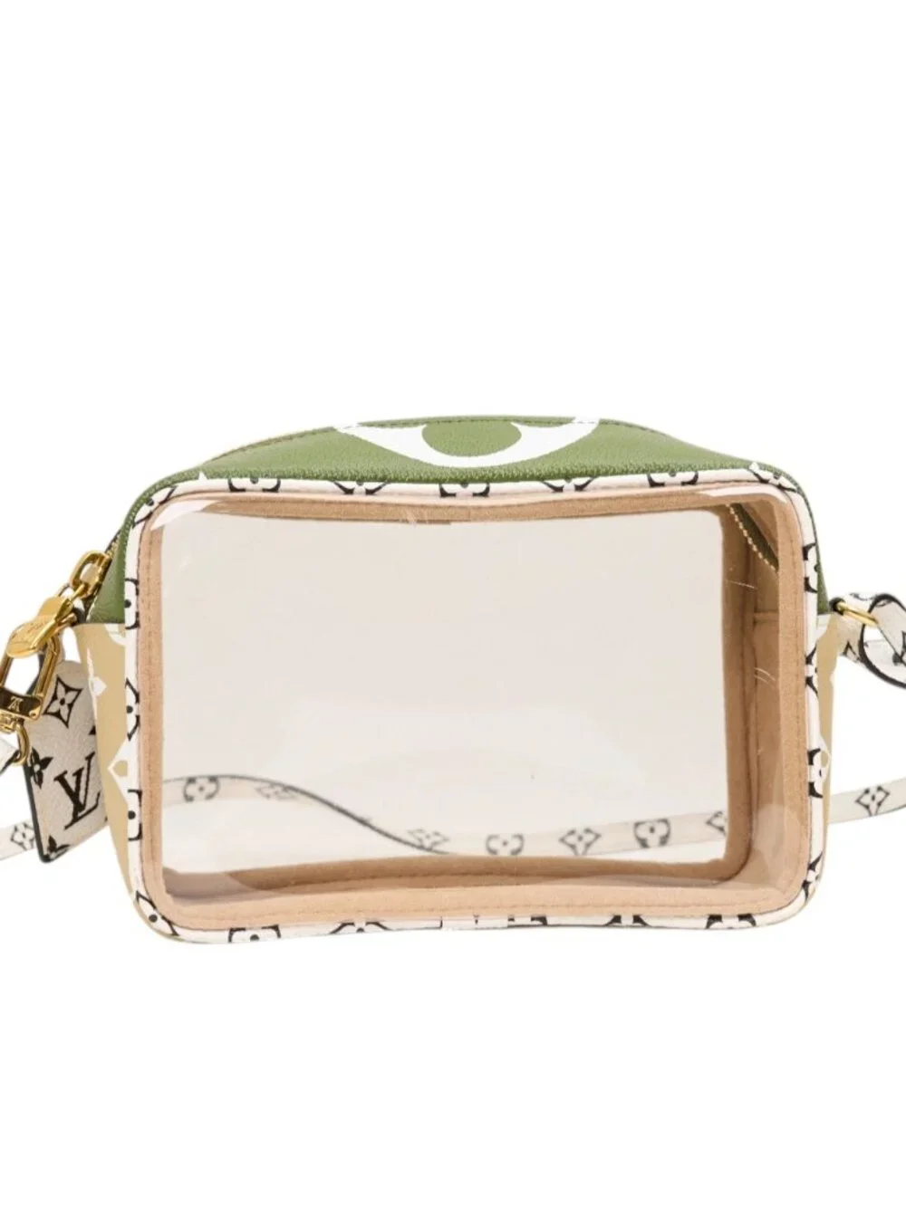 Louis Vuitton Beach Pouch Monogram Giant Khaki/White